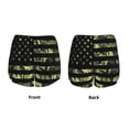 thumbnail image 6 of Goofa American Flag Camo Printed Women 2 in 1 Running Shorts,Quick Dry Athletic Workout Shorts,High Waisted Athletic Shorts with Liner Pockets-Small, 6 of 9