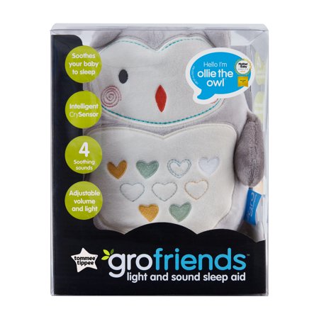 Tommee Tippee Ollie the Owl Grofriend Light and Sound Sleep Aid, 0m+