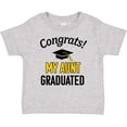 thumbnail image 3 of Inktastic Congrats My Aunt Graduated with Cap Boys or Girls Baby T-Shirt, 3 of 5