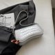 thumbnail image 4 of Bolso Hobo elegante para mujer, bolso tipo cartera de PU con correa ajustable, bolso de viaje (plata), 4 of 7