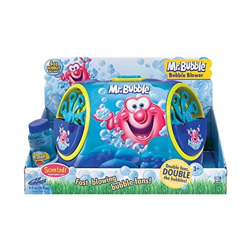 Kid Galaxy Mr. Burbuja Doble Soplador de Burbujas w/ 4oz. de Burbujas, 6.75 x Kid Galaxy Kid Galaxy