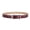 Red, variant on Women Snake Printed Faux Leather Skinny Pin Belt Dress Jeans Waistband