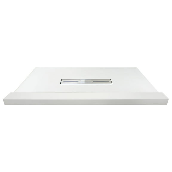Transolid Fzst6048c 59-1/8" X 48-1/2" Rectangular Shower Base - White