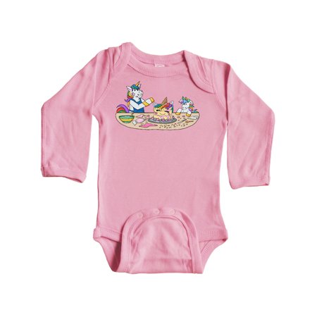 

Inktastic Baking Fail Unicorn Gift Baby Boy or Baby Girl Long Sleeve Bodysuit