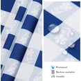 thumbnail image 4 of Waterproof Outdoor Tablecloth with Umbrella Hole for Rectangle Table 60x84inch Plaid Patio Table Cloth with Zipper, 4 of 5