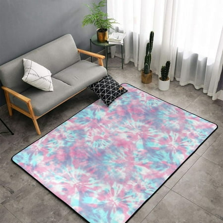 

Indoor Door Mat Tie Dye Bedroom Rug & Carpets Entryway Rug Front Door Welcome Mat Non-Slip Long Bathroom Rugs Runner Washable Kitchen Mats for Floor