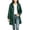 Army Green, variant on Rain Coats for Women Waterproof Hooded Long Rain Jacket Outdoor Travel Lightweight Windbreaker