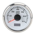 thumbnail image 2 of 52mm Tachometer with 6000RPM and Colorful Backlight, Suitable for Gasoline Engines, Trucks, Boats, 2 of 7