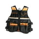 thumbnail image 4 of Chaleco de herramientas de seguridad Chaleco de seguridad Electricista Carpinteros Adultos reflectantes Suficientes bolsillos universales Chaleco de Cola Chaleco multibolsillos, 4 of 8