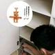 thumbnail image 1 of Instalación de la puerta del gabinete Herramienta de posicionamiento de la herramienta de montaje ajustable aleación de aluminio portátil para sala de Naranja, 1 of 8