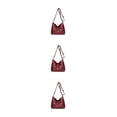 thumbnail image 3 of Minnieouse Bolso bandolera duradero de PU para mujer para viajes y atracciones turísticas bolsos cruzados cómodos para mujer práctico rojo 1 Type1 NO1, 3 of 6