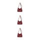 thumbnail image 3 of Minnieouse Bolso bandolera duradero de PU para mujer para viajes y atracciones turísticas bolsos cruzados cómodos para mujer práctico rojo 1 Type1 NO1, 3 of 6