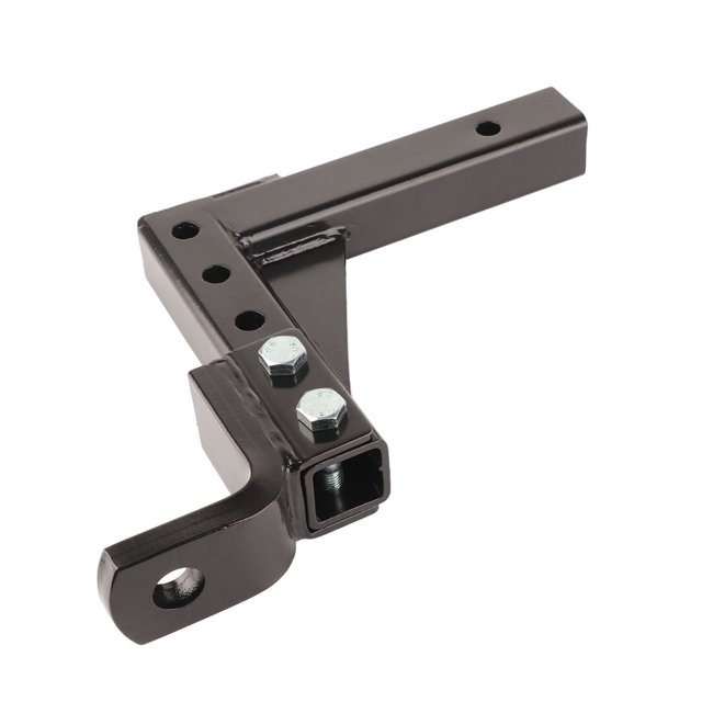 Towing Hitch Mount, Trailer Drop Hitch Ball Mount Weld Construction Universal for 2in Receiver for Boat for RV