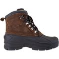 thumbnail image 2 of Totes Boy's Bradley Snow Boots with Dual Closure Black/Red 5 Medium, 2 of 2