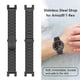 thumbnail image 2 of Correa de reloj de acero inoxidable Kuymtek para Huami Amazfit T-Rex color plata, 2 of 9