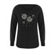 thumbnail image 4 of Camiseta de manga larga con cuello en V para mujer a la moda, blusa suelta con estampado de otoño Fridja  bvmnju4623, 4 of 5