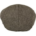 thumbnail image 5 of HSHDLDF Men's Classic Herringbone Tweed Wool Blend Newsboy Ivy Hat, 5 of 5