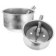 thumbnail image 4 of Wear Resistance Pig Water Bowl Stainless Steel Automatic Watering Livestock Horses Splash-proof 2Pcs, 4 of 4