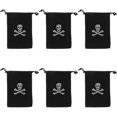 thumbnail image 1 of 6Pcs Halloween Goody Bags Candy Pouches Halloween Gift Wrapping Bags for Party, 1 of 3