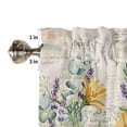 thumbnail image 6 of Flower Daisy Lavender Eucalyptus Plant Curtain Home Decoration Living Room Short Curtains Window Treatments For Kitchen Bedroom, 6 of 6