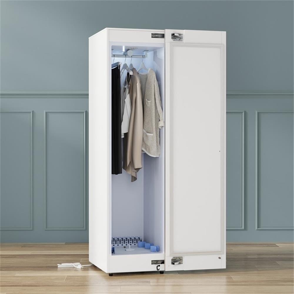 Pemberly Row Steam Dryer Closet Remove Wrinkles Deodorize Refresh Slim