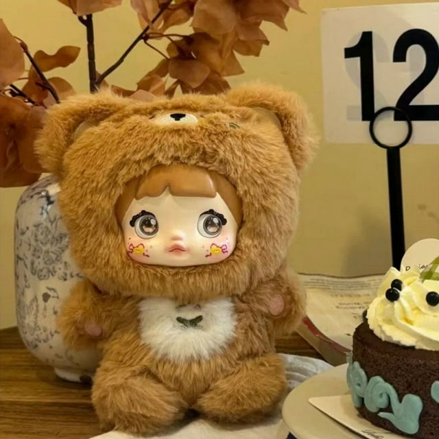 Caja sorpresa Nommi serie Never End, linda muñeca de vinilo de PVC, bolsa misteriosa, figura de anime kawaii, bolsa colgante, juguete sorpresa para nacimiento, regalos