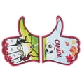 thumbnail image 2 of JZCHUNTOY EVA Foam Cheer Thumb Glove 1 Piece, Lightweight Durable Noisemaker Sports Fan Hand Prop, Reusable Large Size Cheering Accessory, for Sports Games Concerts Parties Event Atmosphere Use, 2 of 5