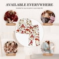 thumbnail image 7 of Haiem Cartoon Mushrooms Pattern Women’s Long-sleeve Sleepwear,Sleepwear Set,2-piece Loungewear Set,Soft PJs Comfy Nightwear with Pockets-X-Large, 7 of 7