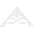 thumbnail image 2 of Ekena Millwork 72"W x 42"H x 1"P (14/12) Pitch Finley Architectural Grade PVC Gable Pediment, 2 of 5
