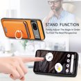 thumbnail image 5 of Allytech Google Pixel 7a Case, Detachable Magnetic Wallet Case with Card Holder & Ring Stand, Support Car Mount, Premium PU Leather Shockproof Durable Protective Slim Case Cover - Yellow, 5 of 10
