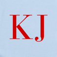 thumbnail image 2 of CafePress - KJ Bod Red2 Body Suit - Long Sleeve Cotton Baby Bodysuit, 2 of 4