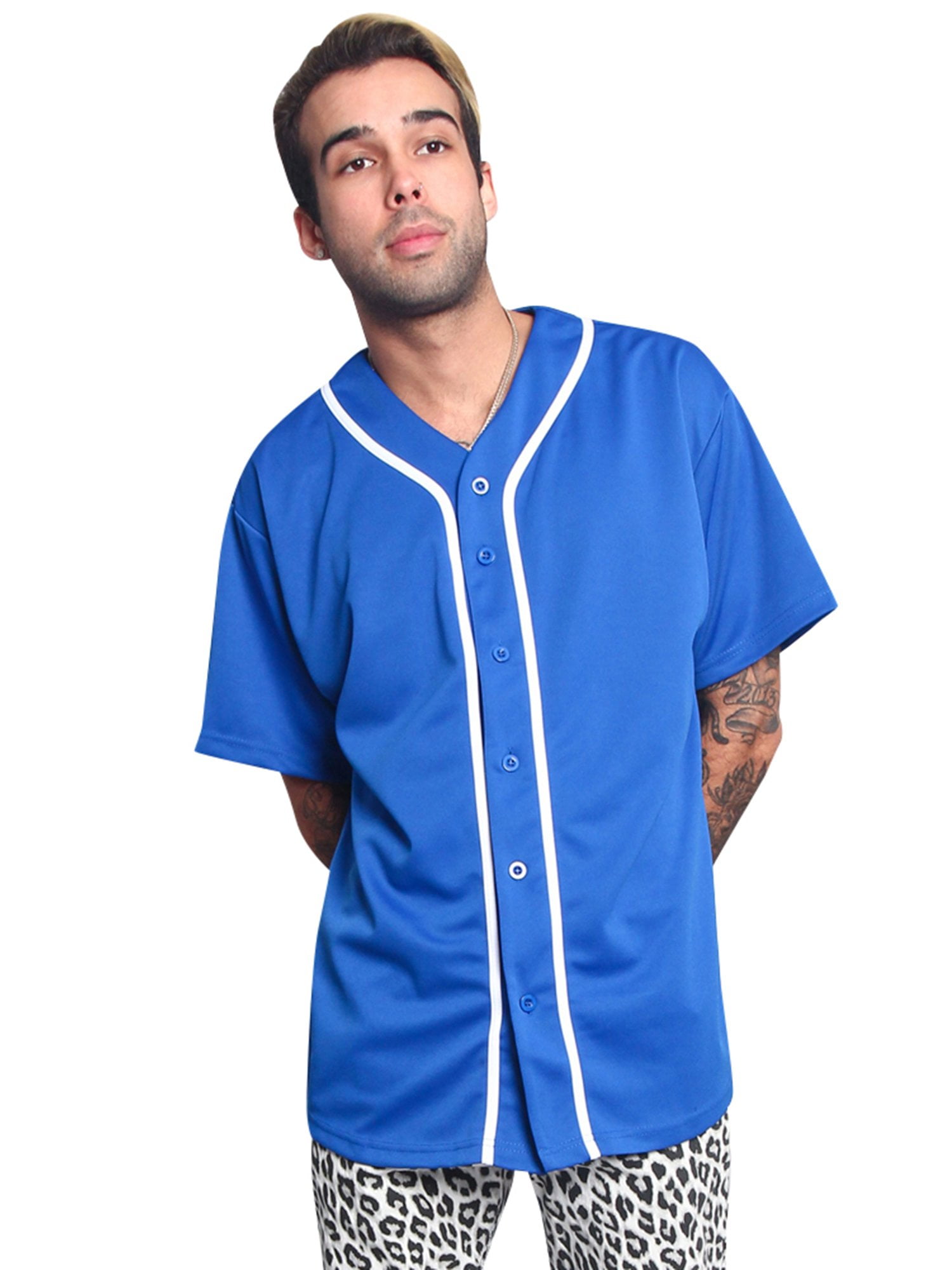 Victorious Men's Two Tone Baseball Jersey 