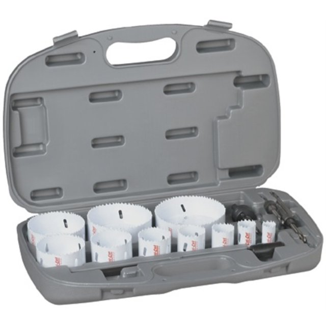 Kit de sierra de corona (juego de 9 piezas), DMS04-9308 Drill America DMS04-9308