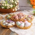 thumbnail image 4 of Easter Egg Hanging Decoration - Woven Eggs for Festive Scene Layout, 4 of 4
