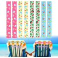 thumbnail image 1 of 8pcs Towel Bands for Beach Chairs - Stretchable Clips, Elastic Straps for Pool Chairs - Summer Vacation Essentials (Style 1), 1 of 6