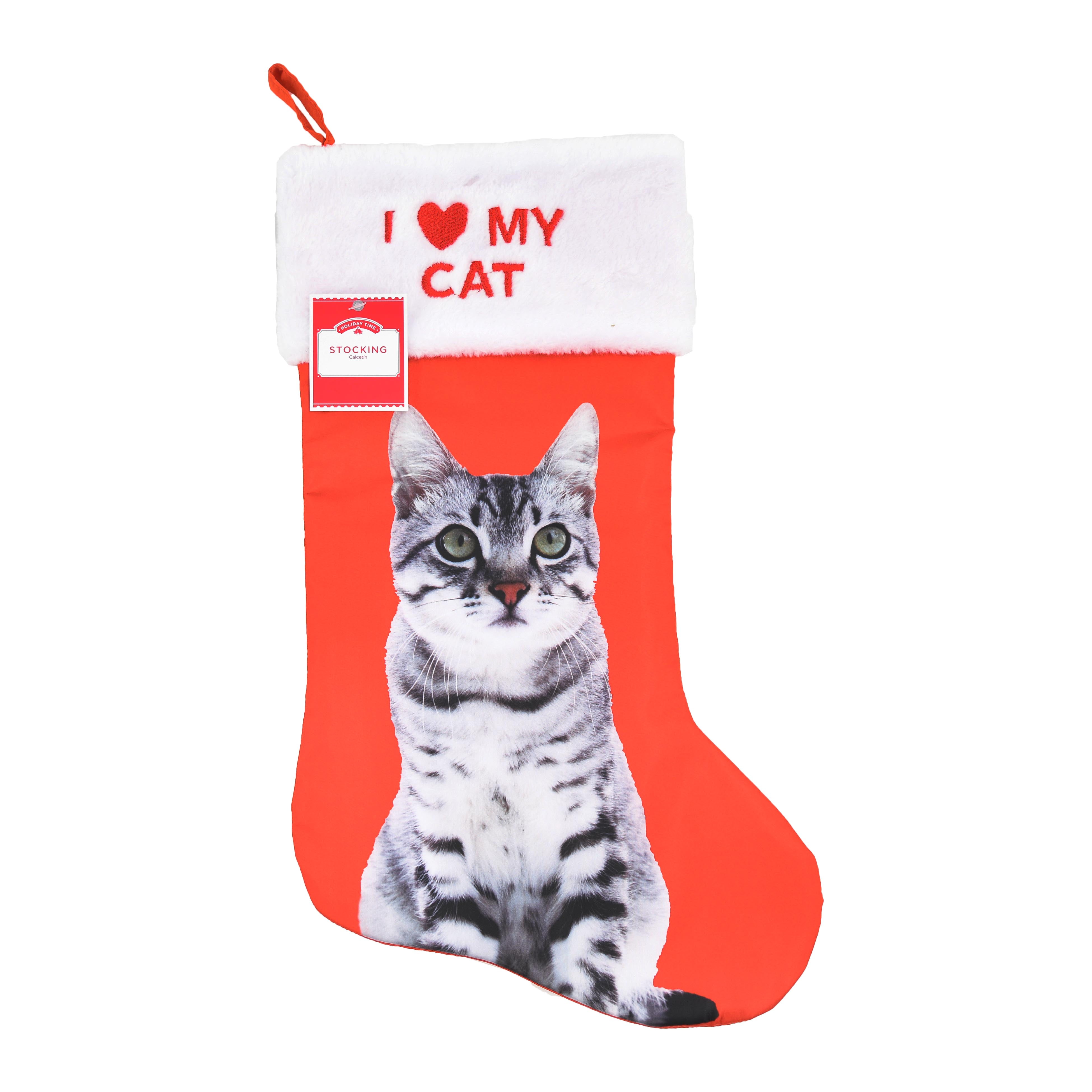 Tabby Cat Stocking