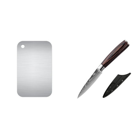 

Gelren Reduced Cutter Stainless Steel And Cutting Board For Home Kitchen Use With Extra Thickness For Rolling Dough And Chopping Vegetables.