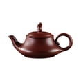 thumbnail image 4 of Tetera de Arcilla Púrpura, Tetera de Kung Fu Coleccionable con Tapa Y Mango Lateral, Tetera de Gongfu, Diseño Elegante para El Hogar de La Casa de Té Estilo D, 4 of 8