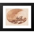 thumbnail image 2 of Philippe-Jacques de Loutherbourg 24x18 Black Modern Framed Museum Art Print Titled - A Windy Day (ca. 1776), 2 of 5