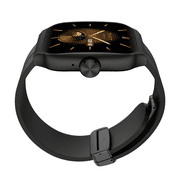 E EYAFA 3D Flexible High-Definition Curved 1.95 inch AMOLED Screen Bluetooth Call Sports Watch for Men and Women-Black