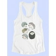 thumbnail image 3 of Prickle Pals Ii Racerback Tank Women -June Erica Vess Designs, Female x-Large, 3 of 4
