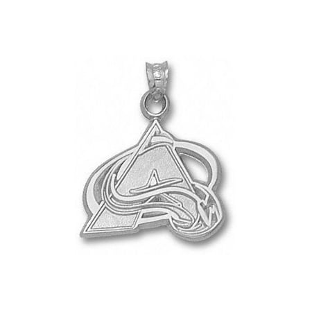 NHL - Colorado Avalanche 5/8'' Sterling Silver ''A'' Logo Pendant