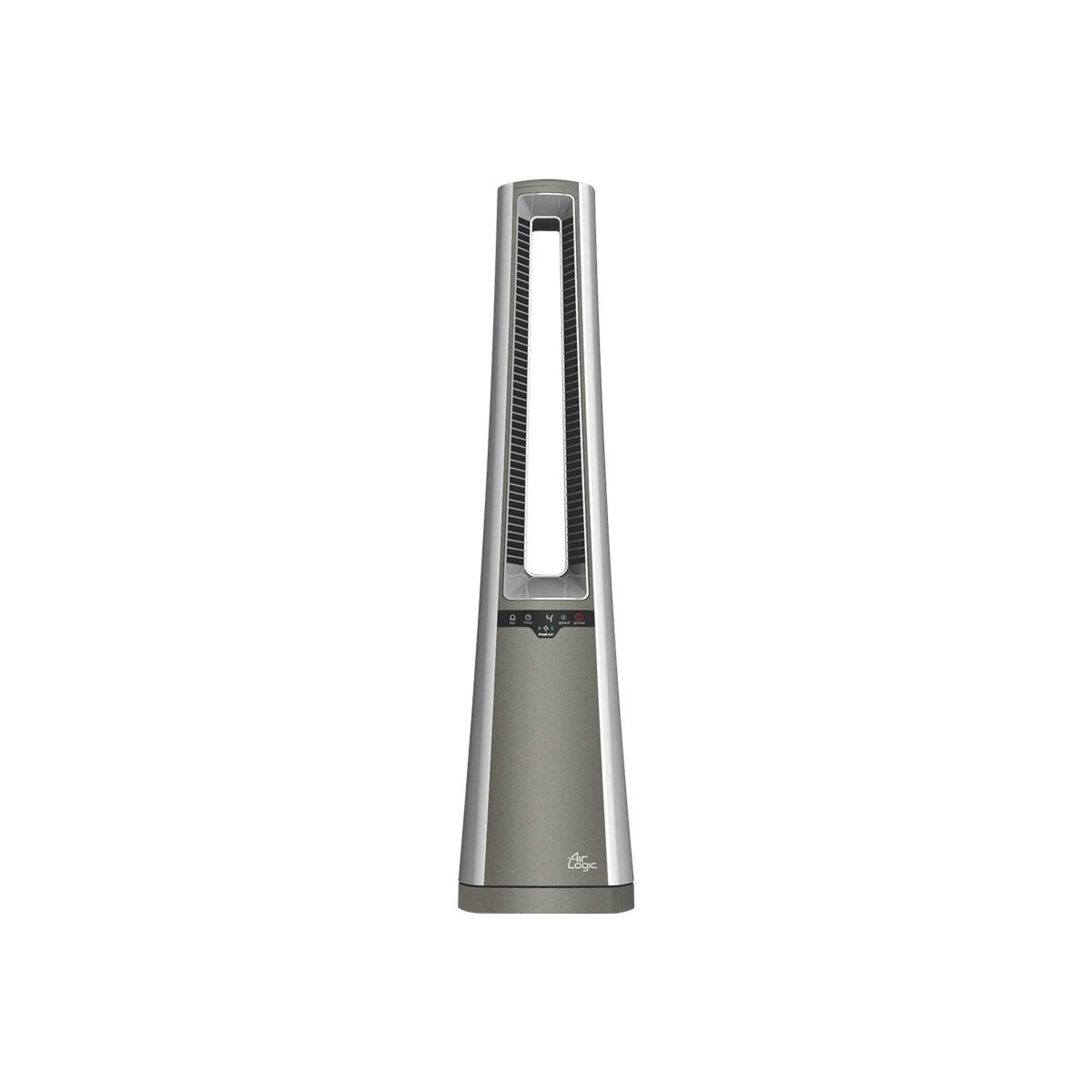 Lasko AC600 4 Speed Bladeless Remote Control Oscillating Tower Floor Fan,  Silver | Walmart Canada
