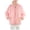 Pink, variant on Kids Zip Up Hoodie Girls Boys Sun Protection Casual Jacket Breathable Dry Fit Jackets Summer Going Out Outwear with Pockets