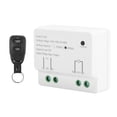 thumbnail image 3 of Fuente de alimentación inteligente de plástico de un solo canal DC12V, interruptor de Control remoto con modo de enclavamiento de 2 teclas de encendido/apagado, 3 of 5