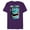 Purple, variant on Disney and Pixar’s Monsters, Inc. Sulley Top Scarer - Short Sleeve Blended T-Shirt for Adults - Customized-Purple