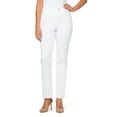 thumbnail image 2 of Gloria Vanderbilt Women's and Plus High Rise Amanda Straight Jean, 30" Regular, 29" Short Inseam, 2 of 13