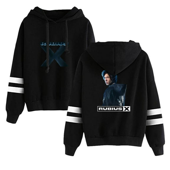 Rubius Pocketless Sweatshirts Anchor Streetwear Casual Harajuku Unisex Women Man Fashion