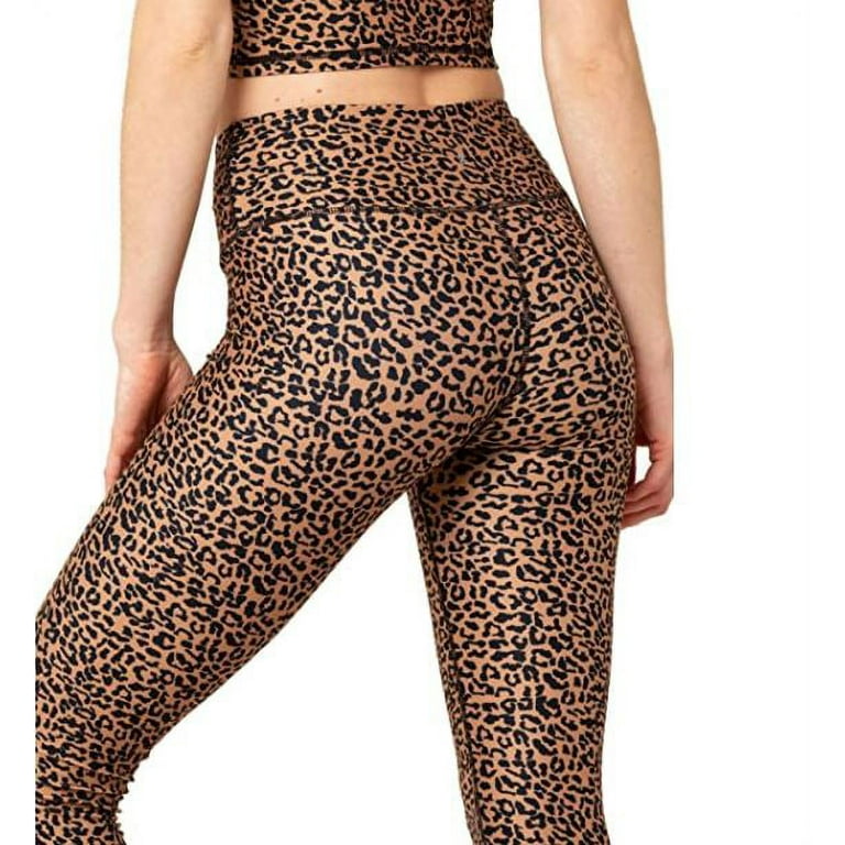 Kyodan Womens Animal Print Soft Brushed Leggings Size Small