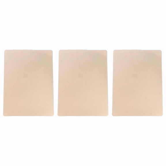 Uqiangy Tattoo Practice Skin,Fake Skin,Blank Tattoo Skin,Realistic Tattoo Skin for Training,Perfect for Beginners & Artists - Durable Fake Skin for Machine Practice,3Pcs